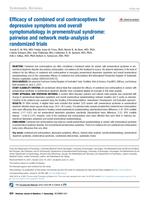 Efficacy of combined oral contraceptives for depressive symptoms and overall symptomatology in premenstrual syndrome: pairwise and network meta-analysis of randomized trials