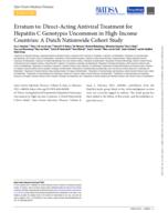 Erratum to: Direct-acting antiviral treatment for hepatitis C genotypes uncommon in high-income countries
