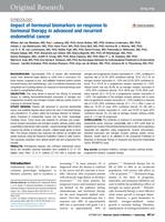 Impact of hormonal biomarkers on response to hormonal therapy in advanced and recurrent endometrial cancer