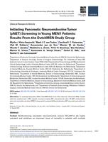 Initiating pancreatic neuroendocrine tumor (pNET) screening in young MEN1 patients