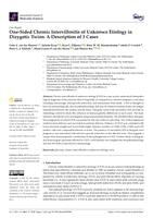 One-sided chronic intervillositis of unknown etiology in dizygotic twins