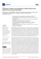 Prediction of other-cause mortality in older patients with breast cancer using comorbidity