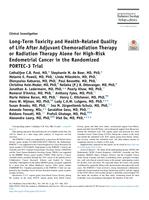 Long-term toxicity and health-related quality of life after adjuvant chemoradiation therapy or radiation therapy alone for high-risk endometrial cancer in the randomized PORTEC-3 trial