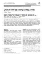 Value of the sentinel node procedure in pediatric extremity rhabdomyosarcoma