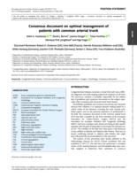 Consensus document on optimal management of patients with common arterial trunk