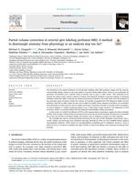 Partial volume correction in arterial spin labeling perfusion MRI