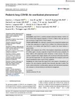 Pediatric long-COVID