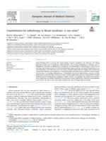 Considerations for radiotherapy in Bloom Syndrome