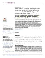 The burden of traumatic brain injury from low-energy falls among patients from 18 countries in the CENTER-TBI Registry