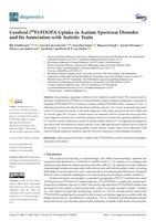 Cerebral [F-18]-FDOPA uptake in autism spectrum disorder and its association with autistic traits