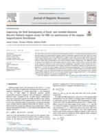 Improving the field homogeneity of fixed- and variable-diameter discrete Halbach magnet arrays for MRI via optimization of the angular magnetization distribution