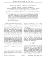 Evolution of the primordial axial charge across cosmic times