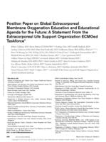 Position paper on global ECMO education and educational agenda for the future