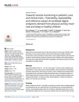 Towards remote monitoring in pediatric care and clinical trials