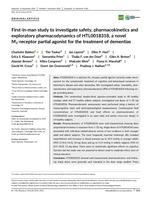 First-in-man study to investigate safety, pharmacokinetics and exploratory pharmacodynamics of HTL0018318, a novel M-1-receptor partial agonist for the treatment of dementias