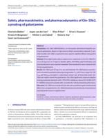 Safety, pharmacokinetics, and pharmacodynamics of Gln-1062, a prodrug of galantamine