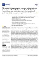 The Stroma Liquid Biopsy panel contains a stromal-epithelial gene signature ratio that is associated with the histologic tumor-stroma ratio and predicts survival in colon cancer