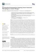 Functionalized nanoparticles targeting tumor-associated macrophages as cancer therapy