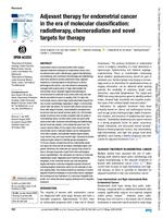 Adjuvant therapy for endometrial cancer in the era of molecular classification