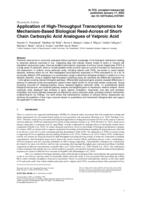 Application of high-throughput transcriptomics for mechanism-based biological read-across of short-chain carboxylic acid analogues of valproic acid