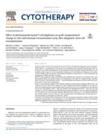 Effect of alemtuzumab-based T-cell depletion on graft compositional change in vitro and immune reconstitution early after allogeneic stem cell transplantation