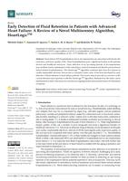 Early detection of fluid retention in patients with advanced heart failure