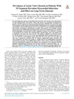 Prevalence of aortic valve stenosis in patients with ST-segment elevation myocardial infarction and effect on long-term outcome