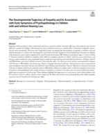 The developmental trajectory of empathy and its association with early symptoms of psychopathology in children with and without hearing loss