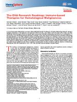 The EHA research roadmap: immune-based therapies for hematological malignancies