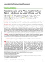 Clinical course long after atrial switch