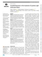 Sacubitril/valsartan in the treatment of systemic right ventricular failure