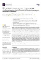 Integration of mutational signature analysis with 3D chromatin data unveils differential AID-related mutagenesis in indolent lymphomas