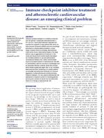 Immune checkpoint inhibitor treatment and atherosclerotic cardiovascular disease: an emerging clinical problem