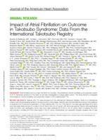 Impact of atrial fibrillation on outcome in Takotsubo syndrome