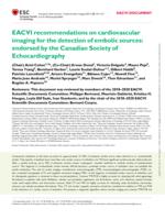 EACVI recommendations on cardiovascular imaging for the detection of embolic sources