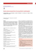 Early career perspectives of young Dutch cardiologists