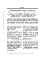 Transtympanic sodium thiosulfate for prevention of cisplatin-induced ototoxicity