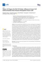 Tissue of origin, but not XCI state, influences germ cell differentiation from human pluripotent stem cells