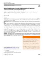 Identifying biomarkers in Lymph node metastases of esophageal adenocarcinoma for tumor-targeted imaging