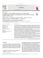 The impact of menstruation persistence or recovery after chemotherapy on survival in young patients with hormone receptor negative breast cancer