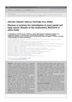 Photons or protons for reirradiation in (non-)small cell lung cancer