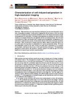 Characterization of cell-induced astigmatism in high-resolution imaging