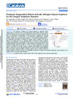 Predoped oxygenated defects activate nitrogen-doped graphene for the oxygen reduction reaction