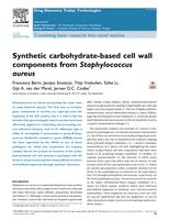 Synthetic carbohydrate-based cell wall components from Staphylococcus aureus