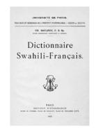 Dictionnaire Swahili-Français