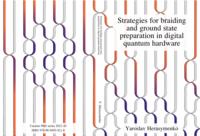 Strategies for braiding and ground state preparation in digital quantum hardware