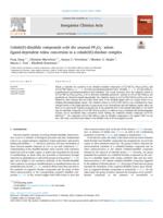 Cobalt(II)-disulfide compounds with the unusual PF2O2– anion. ligand-dependent redox conversion to a cobalt(III)-thiolate complex