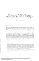 Poetics and politics