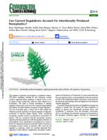 Can current regulations account for intentionally produced nanoplastics?