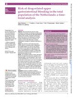 Risk of drug-related upper gastrointestinal bleeding in the total population of the Netherlands